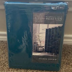 Mineral Shower Curtain Teal Kenneth Cole Reaction Home